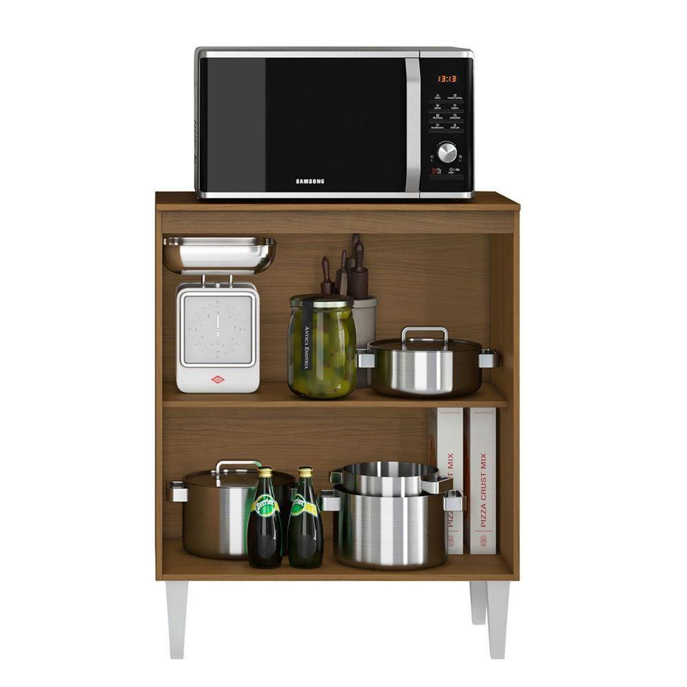 Balcão Para Cozinha 70cm 2 Portas Halena Atacama/off White - 2