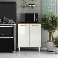 Balcão Para Cozinha 70cm 2 Portas Halena Atacama/off White - 4