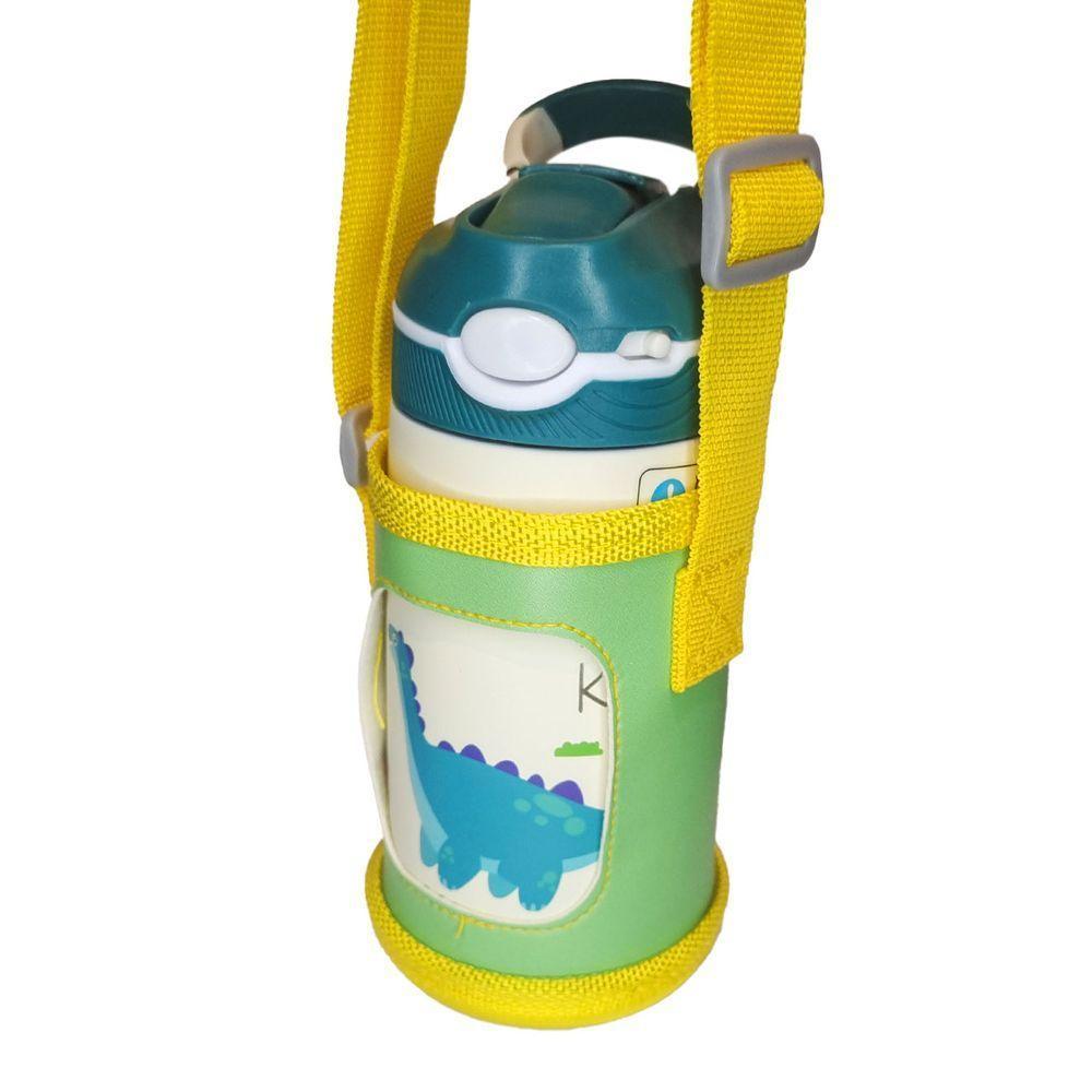 Garrafa Térmica Aduze Com Case Protetora Infantil Dino 400ml - 1