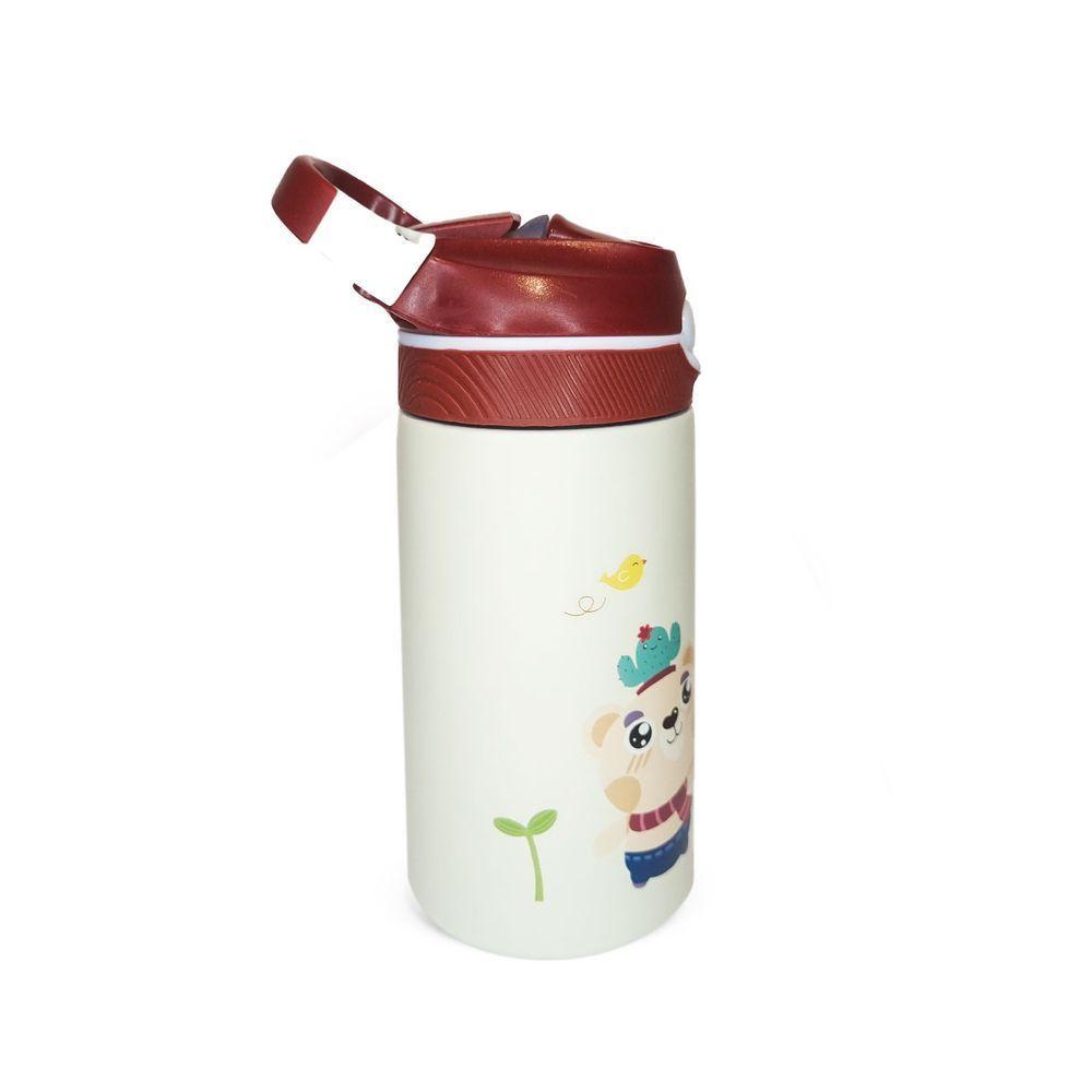 Garrafa Térmica Aduze Com Case Protetora Infantil Urso 400ml - 5