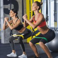 Cinto Para Exercicios Fisicos Kit Com 5 Elasticos - 5