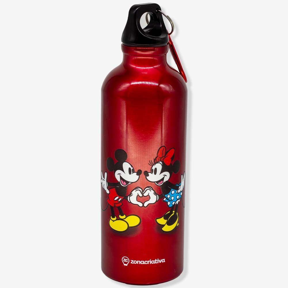Garrafa Com Mosquetão Mickey E Minnie Namorados - Disney - 1