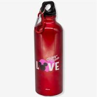 Garrafa Com Mosquetão Mickey E Minnie Namorados - Disney - 2