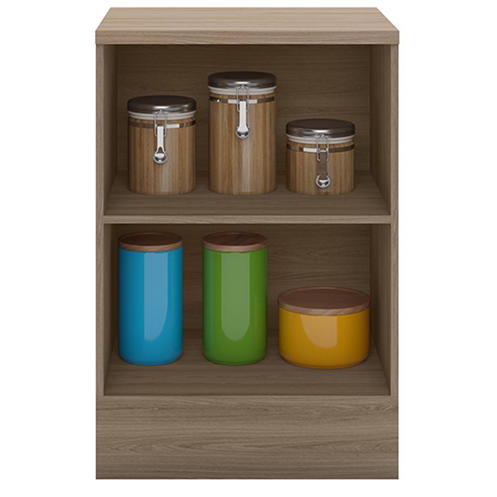 Balcao Com Tampo 1 Porta 58 Cm 12539 Etti Carvalho Oak Off White Pln - 3