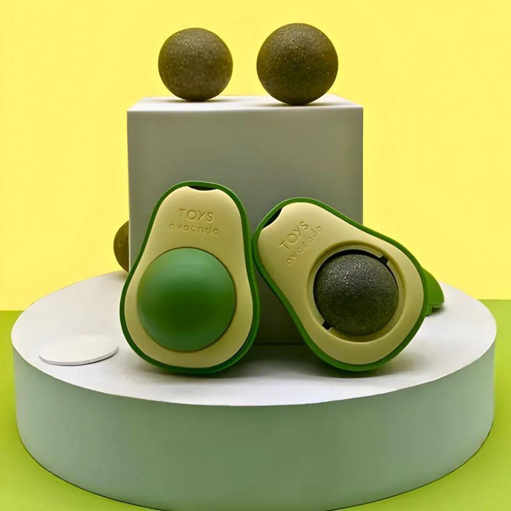 Abacate De Brinquedo Com Catnip Para Gatos - 6