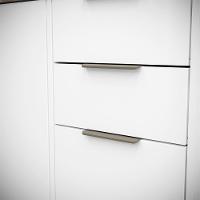 Armario E Balcao Pia 120 Cm Glor Abgl24 Branco Neve Mxm