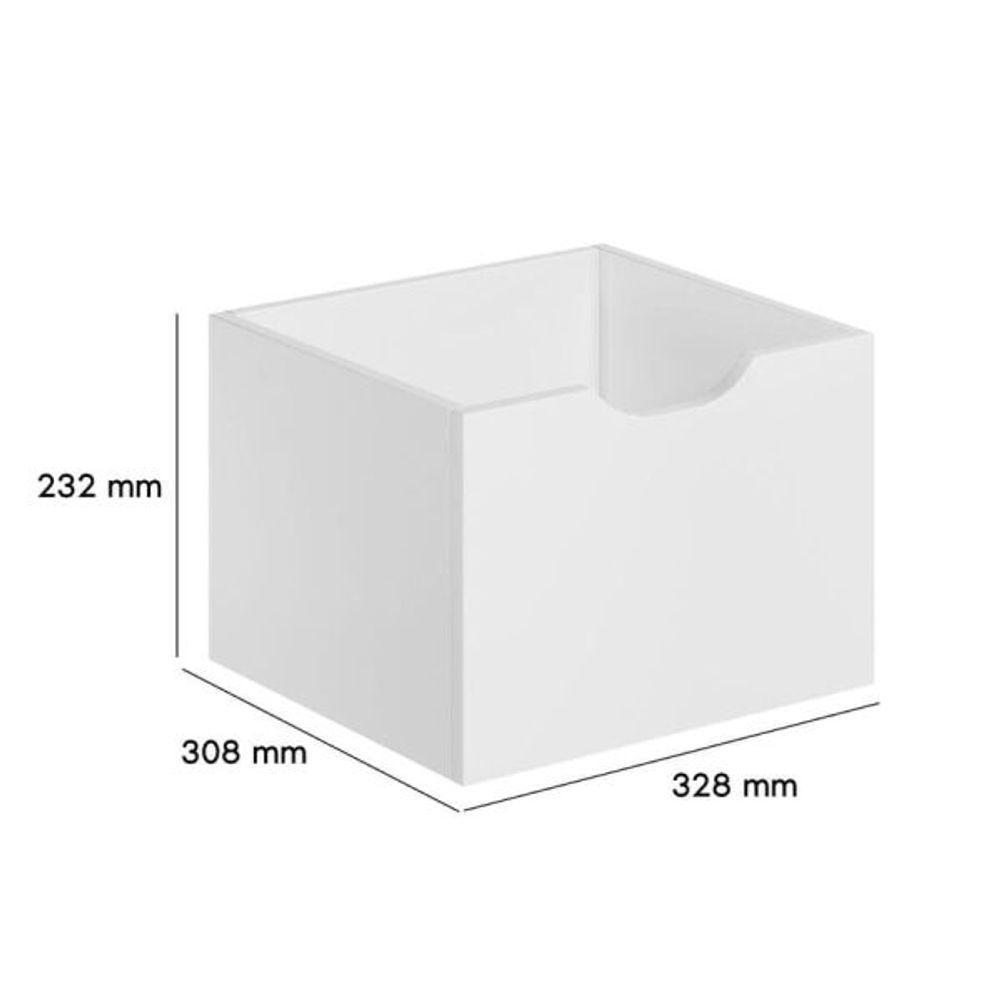 Kit 3 Gavetas Organizadoras Branco - 2