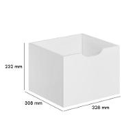 Kit 3 Gavetas Organizadoras Branco - 2