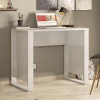 Mesa Para Computador Office Morada Branco Demóbile - 1