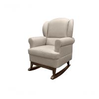 Poltrona Sabrina Canoa E Puff Bege - 3