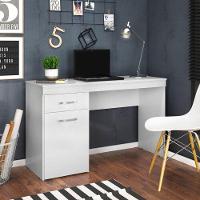 Escrivaninha 1 Porta 1 Gaveta Vitoria Branco Demóbile - 1