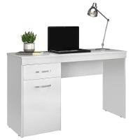 Escrivaninha 1 Porta 1 Gaveta Vitoria Branco Demóbile - 2