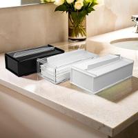 Porta Papel Toalha Interfolha Acrílico 4mm Branco Toalheiro Papeleira Desmontável - 4