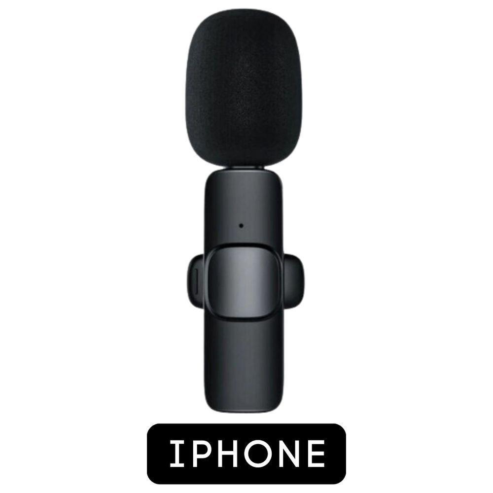 Microfone Lapela Sem Fio Para Iphone E Ipad Qualidade Profissional - 1