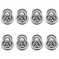 Válvula Para Pia Kit 8 Aço Inox 3.1/2 G01 Cromado - Mpozenato - 1