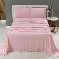 Jogo Cama Lençol Casa Scarpa Sonnet Queen Malha Lisa Algodão Macio 4 Peças - Rosê - 2