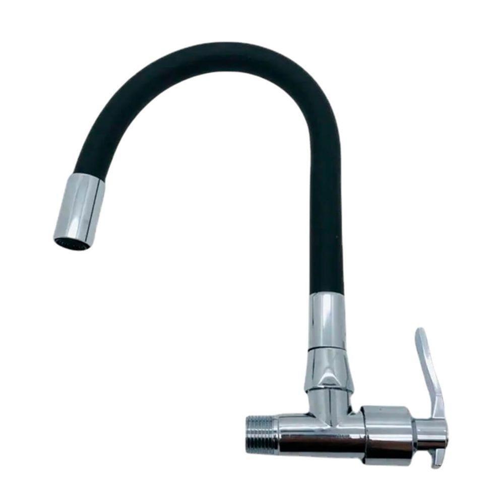 Torneira Monocomando Bica Flexível Com Design Sofisticado - 1