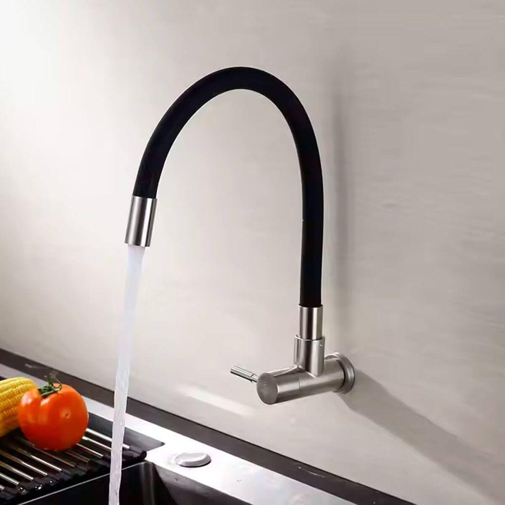 Torneira Monocomando Bica Flexível Com Design Sofisticado - 5