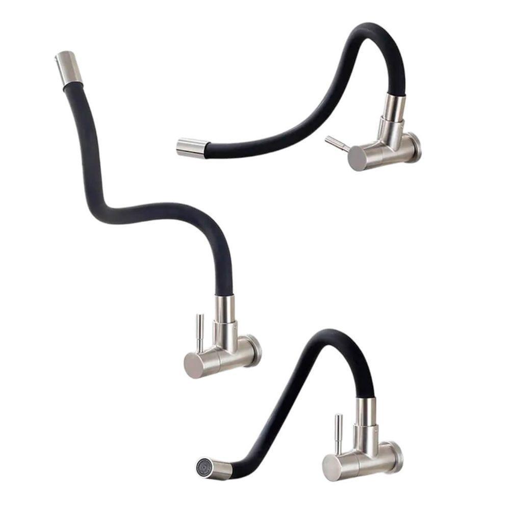 Torneira Monocomando Bica Flexível Com Design Sofisticado - 6