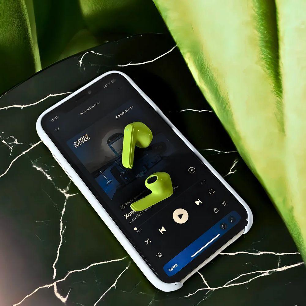 Fone De Ouvido E Caixa De Som Com Alto Falante Bluetooth Sem Fio Praticidade E Desempenho - 7