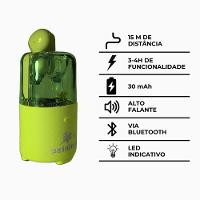 Fone De Ouvido E Caixa De Som Com Alto Falante Bluetooth Sem Fio Praticidade E Desempenho - 3