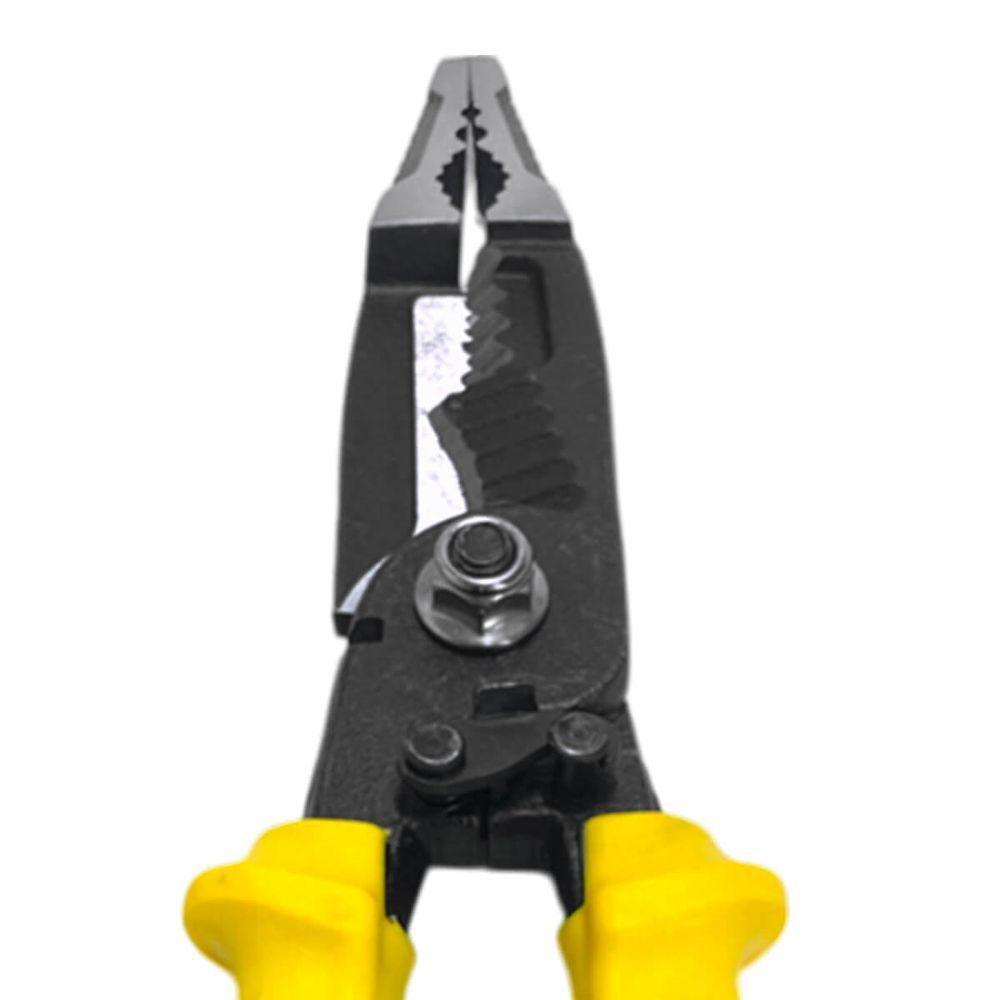 Alicate Profissional Multifuncional 8 Pol Versátil Aço Carbono - 7