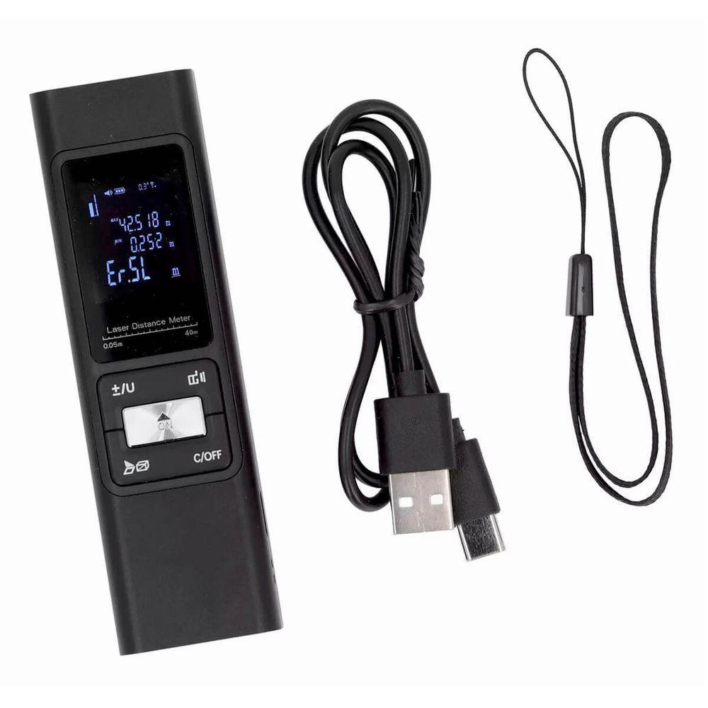 Trena Digital A Laser Com Nível Profissional 80m Com Precisão - 1