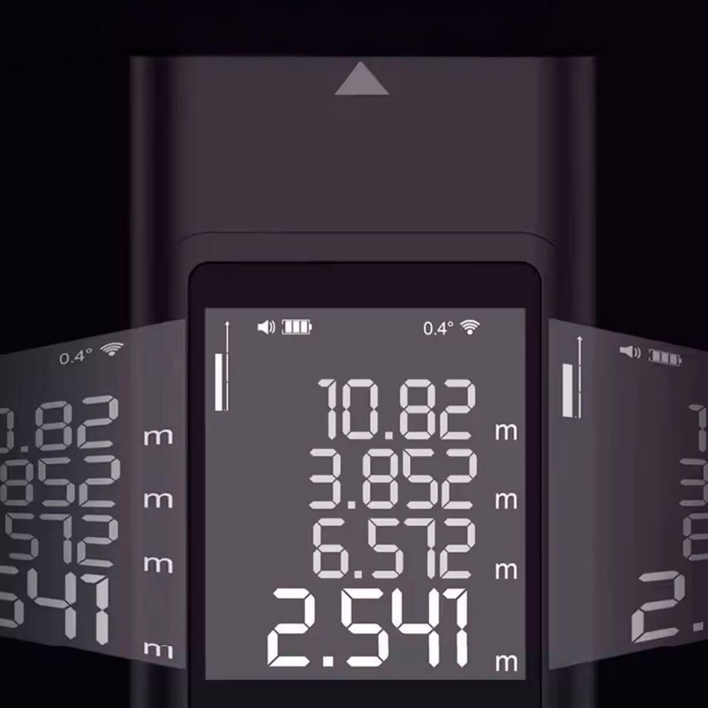 Trena Digital A Laser Com Nível Profissional 80m Com Precisão - 3