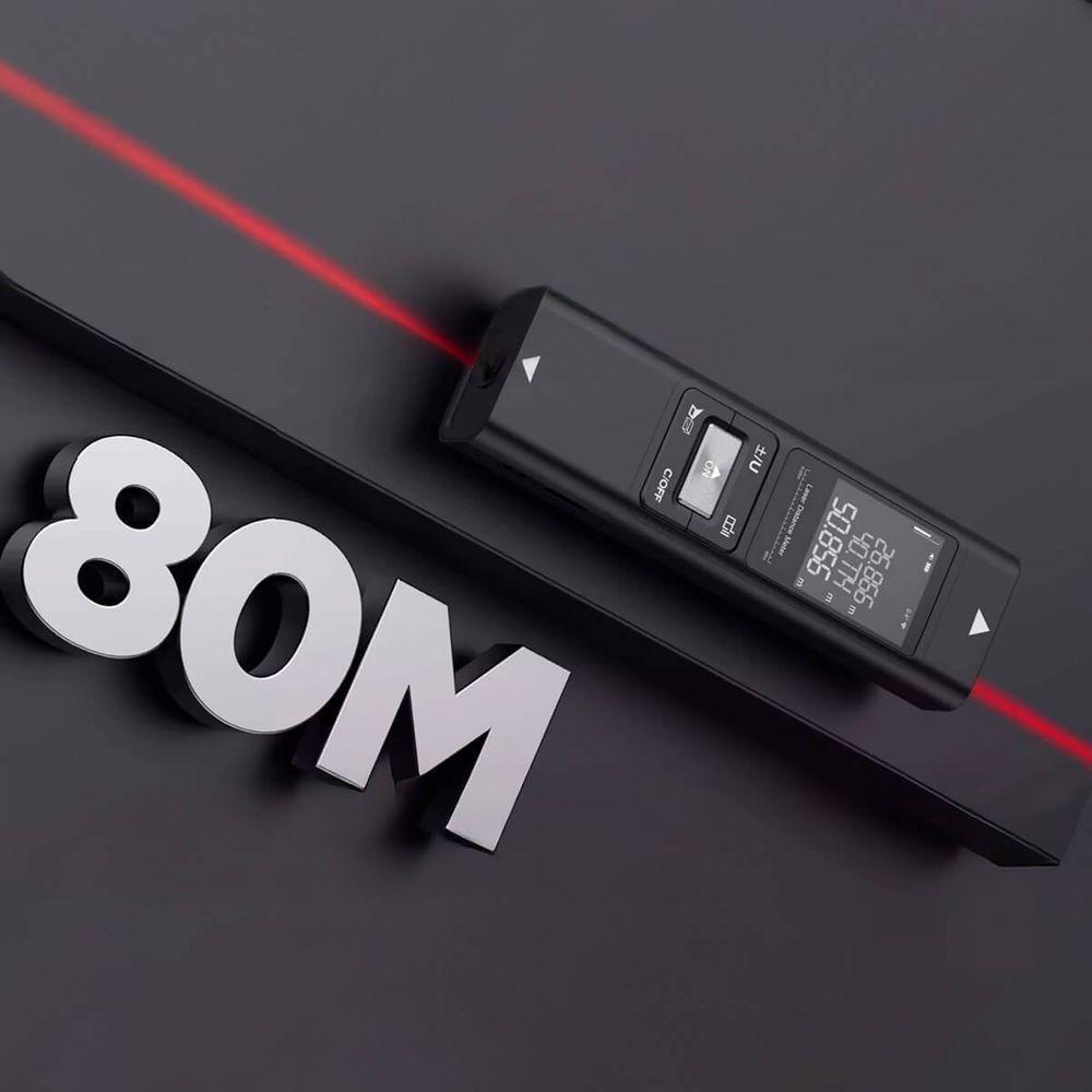 Trena Digital A Laser Com Nível Profissional 80m Com Precisão - 5