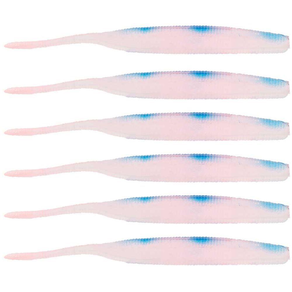 Isca Soft Bait Maruri W182 6 Unid + 2 Anzol Jig Head W182 Cor 09 - 4