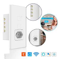 Tomada Inteligente Com Interruptor Wi-fi 2 Botões Alexa E Google Bivolt - 3
