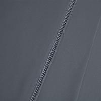 Jogo De Lençol Bariloche Queen 4 Peças Micro Percal 400 Fios Ponto Palito Liso - Cinza - 2