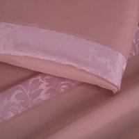 Jogo De Lençol Zurique Casal 4 Peças Micro Percal 400 Fios Friso Decorativo - Rose - 2