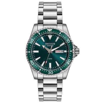 Relógio Seculus Diver Automático 44237g0svna2 Verde