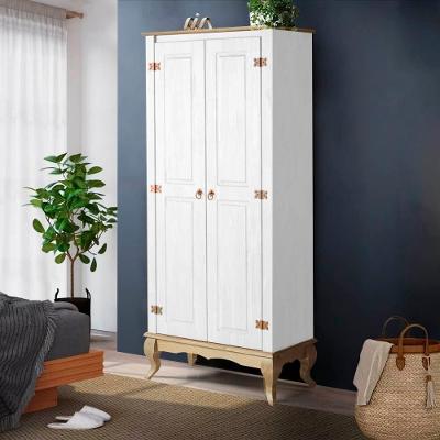Multiuso Madeira Maciça 2 Portas Pés Luis Xv Branco Garapa 4000 Shop Jm