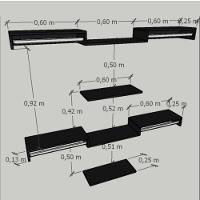 Kit Closet Com Cabideiros E Prateleiras Preto Organização Moderna Para Seu Quarto