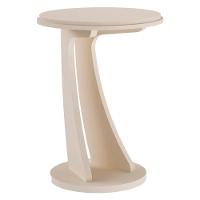 Mesa De Apoio Mdf Sala De Estar 50 Cm 4211 Off White Arly Off White - 1