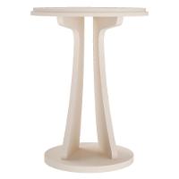 Mesa De Apoio Mdf Sala De Estar 50 Cm 4211 Off White Arly Off White - 5