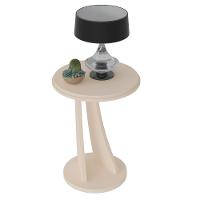 Mesa De Apoio Mdf Sala De Estar 50 Cm 4211 Off White Arly Off White - 6