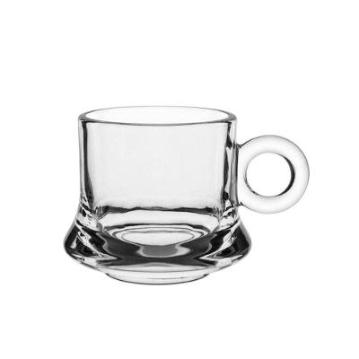 XícarasDe Café De Vidro Robusta Lisa 85ml Em Casa Tem