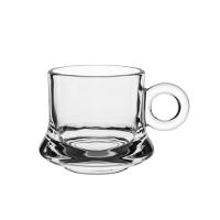 Jogo 12 XícarasDe Café Caneca Vidro Robusta Lisa 85ml Em Casa Tem - 1