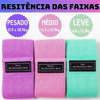 Kit 3 Faixas Elásticas De Exercício Hip Resistance Bands - 8
