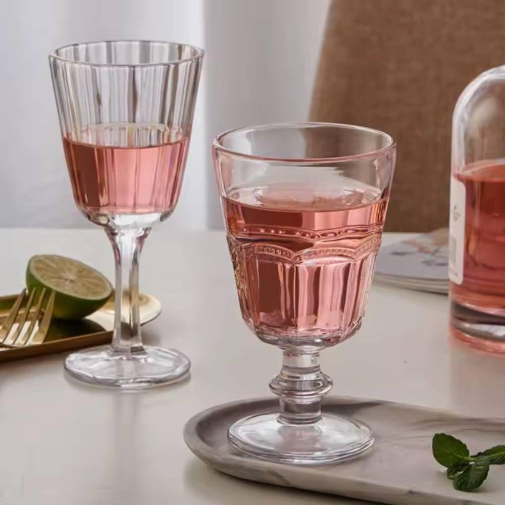 Jogo 2 Taça De Vidro Para água Suco Refrigerante Belle Epoque 225ml Lyor - 5