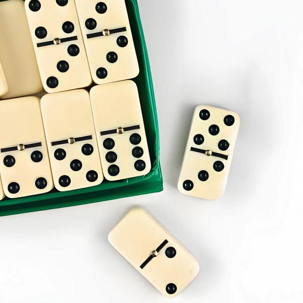 Dominó De Osso Profissional - 28 Peças - 4