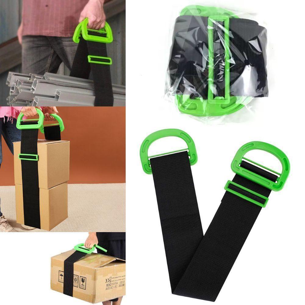 Cinto Para Transporte De Moveis Caixas Mudanças Carrinho De Carga Manual Faixa De Carregamento Elevacao Ajustavel Multif - 1