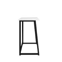 Escrivaninha Computador Dobrável Escritório Home Office Fit Preto/branco - 5