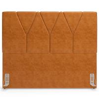 Cabeceira Cama Box Casal Queen 160 Cm Aurora W01 Couríssimo Canela - Lyam Decor - 3