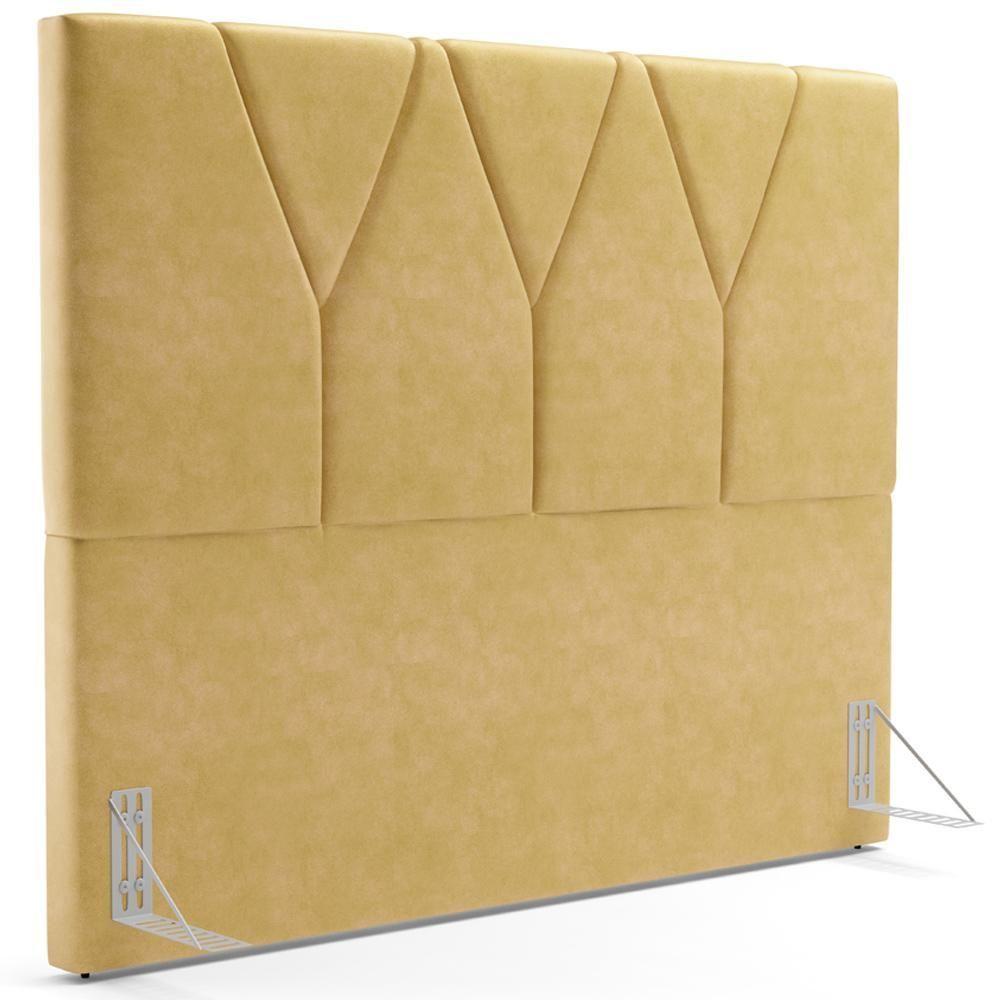 Cabeceira Cama Box Casal King 195 Cm Aurora W01 Couríssimo Fendi - Lyam Decor - 1