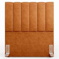 Cabeceira Cama Box 100 Cm Dália W01 Couríssimo Canela - Lyam Decor - 8