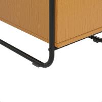 Estante Estilo Industrial De Aço Com Gaveta E Porta Criare Canela - 6